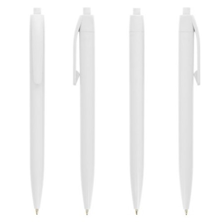 Stylo Personnalisé Écriture de Qualité à Prix Mini Basic Matières : plastique Couleurs : orange cadeau client original