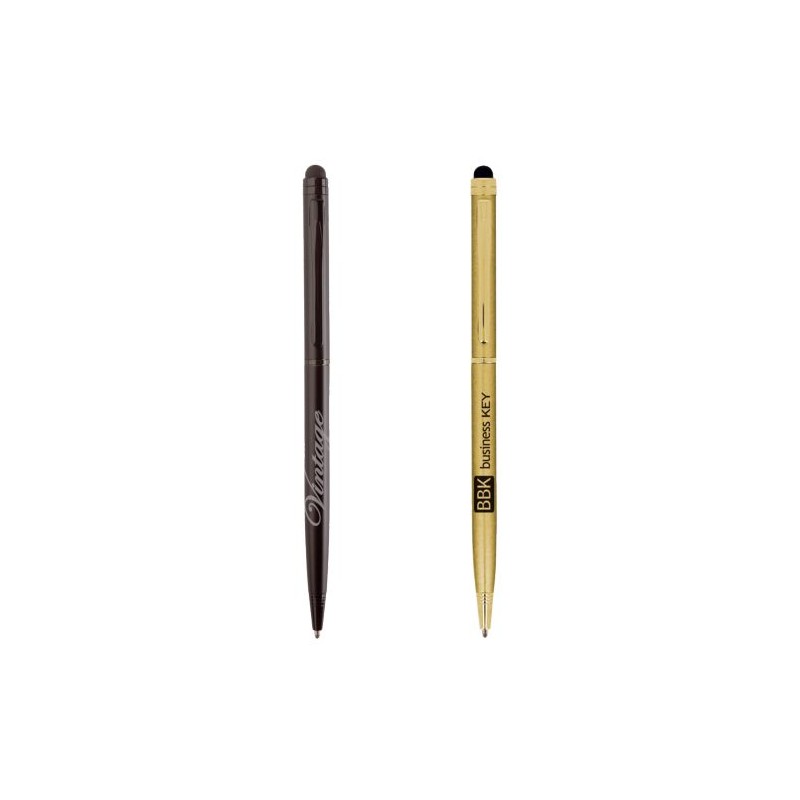 Stylo Exécutif Sleek Stylus Personnalisé Matières : métal Couleurs : doré