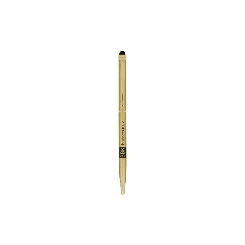 Stylo Exécutif Sleek Stylus Personnalisé Matières : métal Couleurs : doré impression haute définition