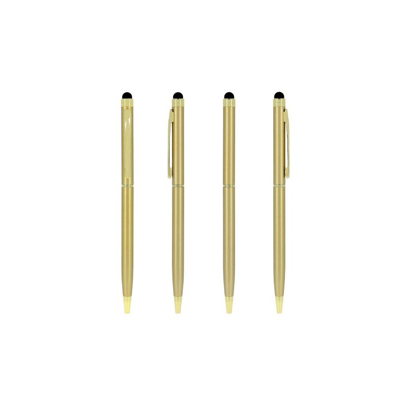 Stylo Exécutif Sleek Stylus Personnalisé Matières : métal Couleurs : doré cadeau collaborateur premium