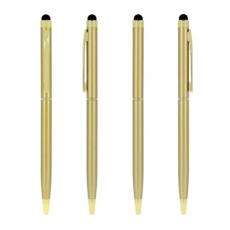 Stylo Exécutif Sleek Stylus Personnalisé Matières : métal Couleurs : doré cadeau collaborateur premium