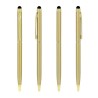 Stylo Exécutif Sleek Stylus Personnalisé Matières : métal Couleurs : doré cadeau collaborateur premium
