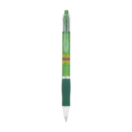 Stylo Click Publicitaire Personnalisé Matières : plastique Couleurs : vert objet publicitaire robuste