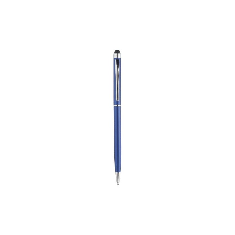 Stylo Mat Publicitaire Unique Sleek Stylus Matières : métal Couleurs : bleu cadeau entreprise pas cher