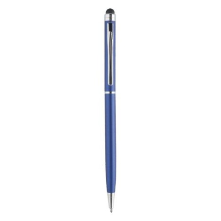 Stylo Mat Publicitaire Unique Sleek Stylus Matières : métal Couleurs : bleu cadeau entreprise pas cher