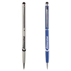 Stylo Mat Publicitaire Unique Sleek Stylus Matières : métal Couleurs : bleu 2