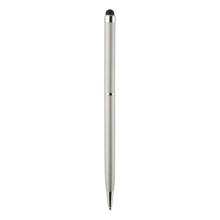 Stylo Mat Publicitaire Unique Sleek Stylus Matières : métal Couleurs : argenté goodies publicitaire événementiel