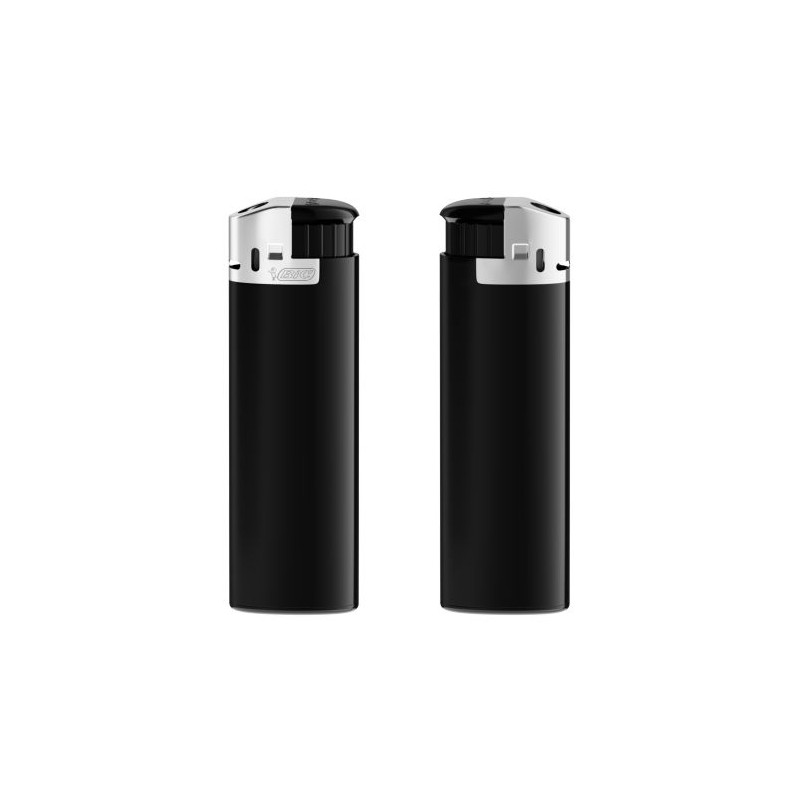 Briquet Chromé Personnalisé J38 - BIC® Matières : métal Couleurs : chromé livraison express 24h 48h