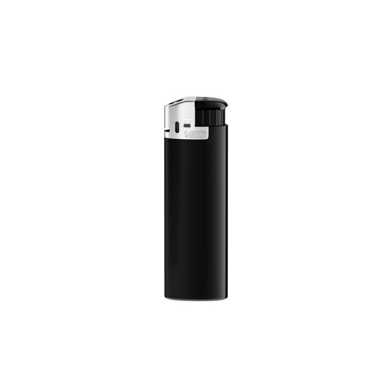 Briquet Chromé Personnalisé J38 - BIC® Matières : métal Couleurs : chromé goodies publicitaire durable