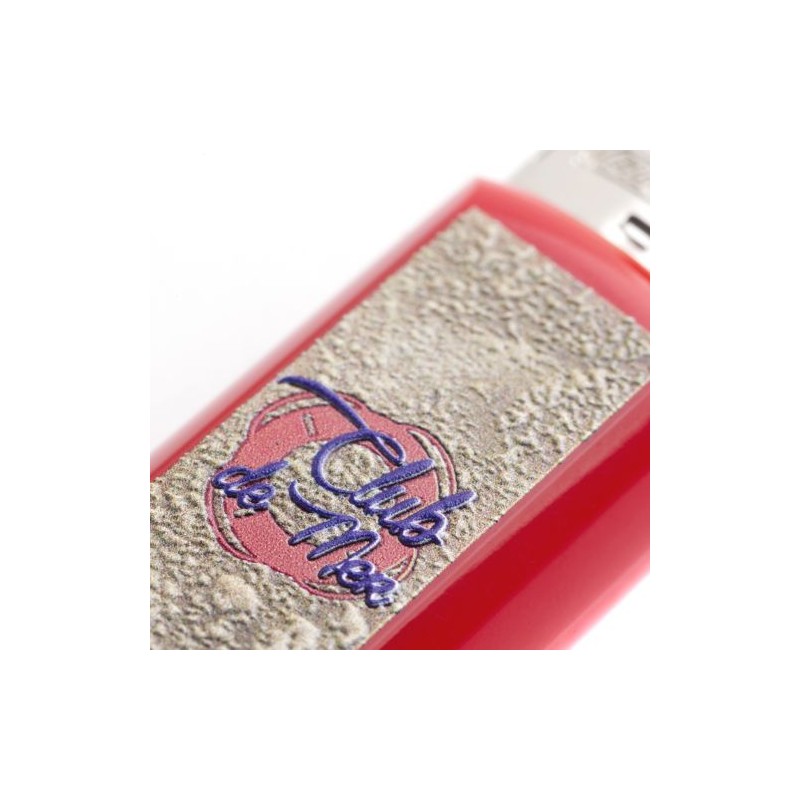 Étui Briquet Personnalisé Clip Case Éco-responsable BIC® Matières : plastique Couleurs : rouge goodies entreprise design