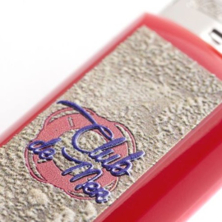 Étui Briquet Personnalisé Clip Case Éco-responsable BIC® Matières : plastique Couleurs : rouge goodies entreprise design