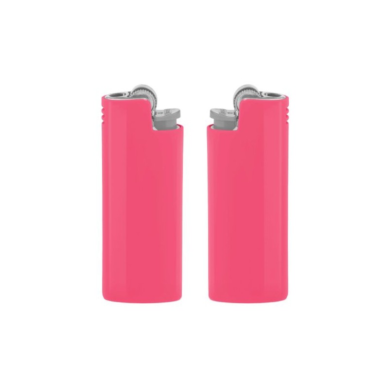 Étui de Briquet de Luxe Personnalisé BIC® Styl'it Matières : métal Couleurs : fuchsia cadeau affaires élégant