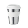 Gobelet en acier inox personnalisé 350ml - IRMUG Matières : acier inoxydable Couleurs : blanc
