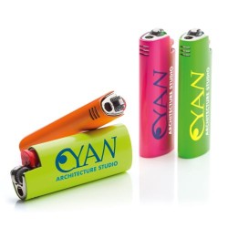 Étui de Briquet de Luxe Personnalisé BIC® Styl'it Matières : métal Couleurs : fuchsia 2