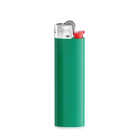 Briquet Éco-responsable Personnalisé J23 - BIC® Élégant et Pratique Matières : métal Couleurs : vert goodies publicitaire événem