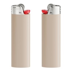 Briquet Personnel Économique J26 BIC® - Le choix des fumeurs avertis Matières : métal Couleurs : gris chaud 2