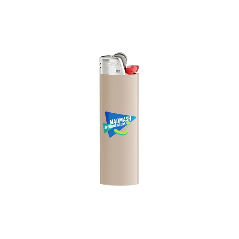 Briquet Personnel Économique J26 BIC® - Le choix des fumeurs avertis Matières : métal Couleurs : gris chaud goodies publicitaire