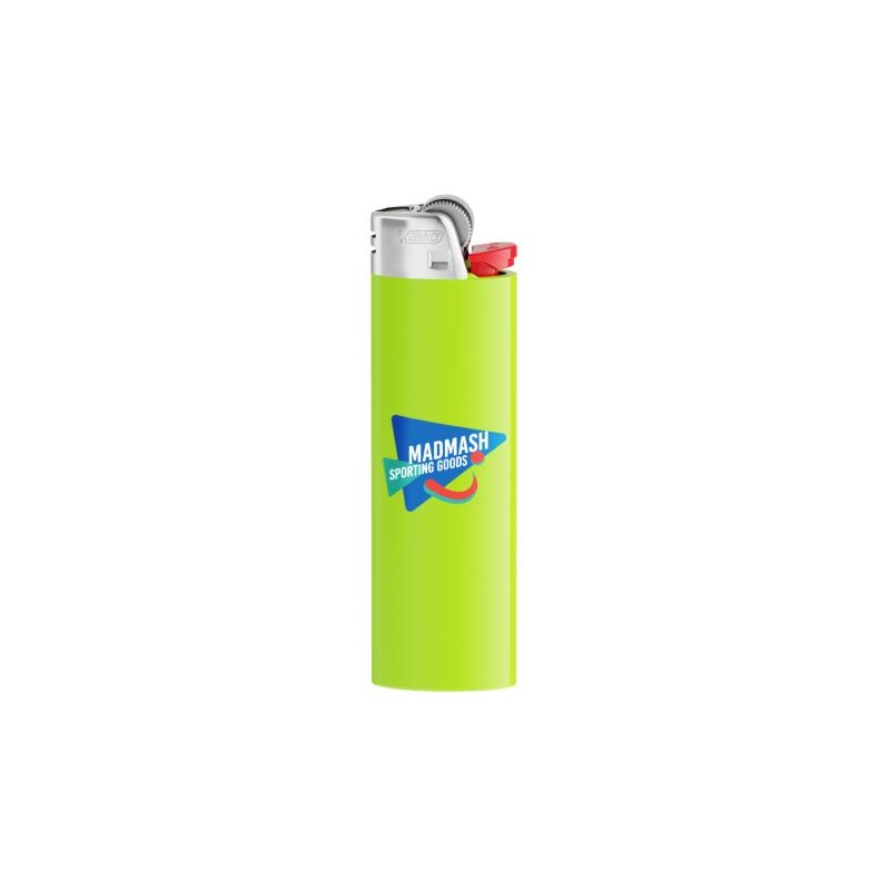 Briquet Personnel Économique J26 BIC® - Le choix des fumeurs avertis Matières : métal Couleurs : vert pomme cadeau collaborateur