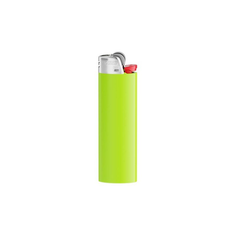 Briquet Personnel Économique J26 BIC® - Le choix des fumeurs avertis Matières : métal Couleurs : vert pomme objet publicitaire r