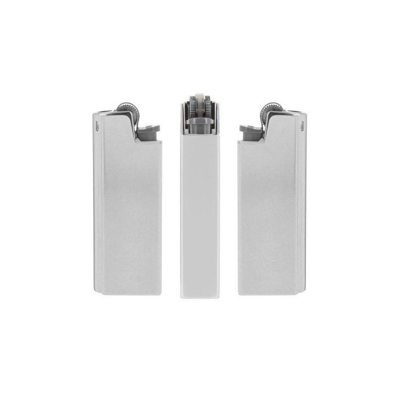 Étui Aluminium Personnalisé Plat BIC® Matières : métal Couleurs : argenté goodies personnalisé en stock