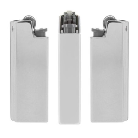 Étui Aluminium Personnalisé Plat BIC® Matières : métal Couleurs : argenté goodies personnalisé en stock