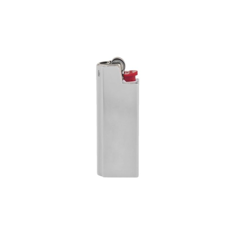 Étui Aluminium Personnalisé Plat BIC® Matières : métal Couleurs : argenté cadeau affaires élégant