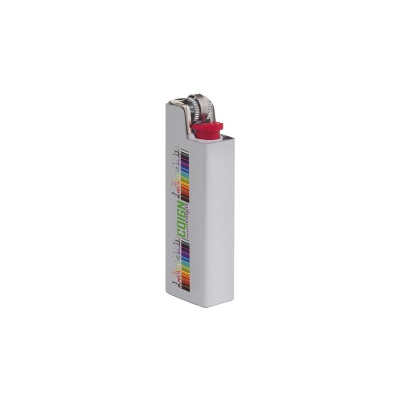 Étui Aluminium Personnalisé Plat BIC® Matières : métal Couleurs : argenté personnalisation sur mesure
