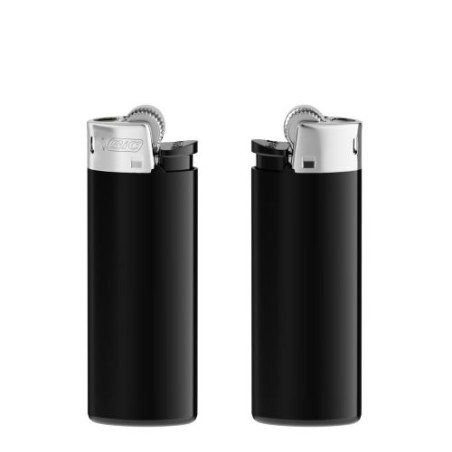 Étui Aluminium Personnalisé Plat BIC® Matières : métal Couleurs : chromé cadeau affaires élégant