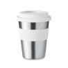 Gobelet en acier inox personnalisé 350ml - IRMUG Matières : acier inoxydable Couleurs : blanc objet promotionnel éco-responsable