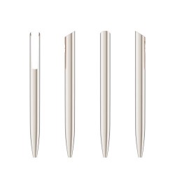 Stylo Bille Éco-responsable Personnalisé de Qualité Media Clic Shine BIC® Matières : plastique Couleurs : argenté 2