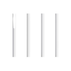 Stylo bille publicitaire personnalisé Clic Stic Stylus BIC® Matières : plastique Couleurs : blanc 2