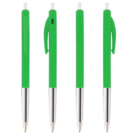 Stylo Rétractable Éco-responsable Personnalisé M10® Clic BIC® Matières : plastique Couleurs : vert pomme objet promotionnel éco-