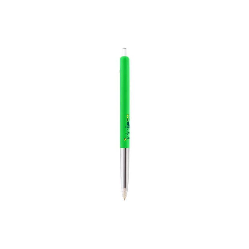 Stylo Rétractable Éco-responsable Personnalisé M10® Clic BIC® Matières : plastique Couleurs : vert pomme goodies personnalisé en