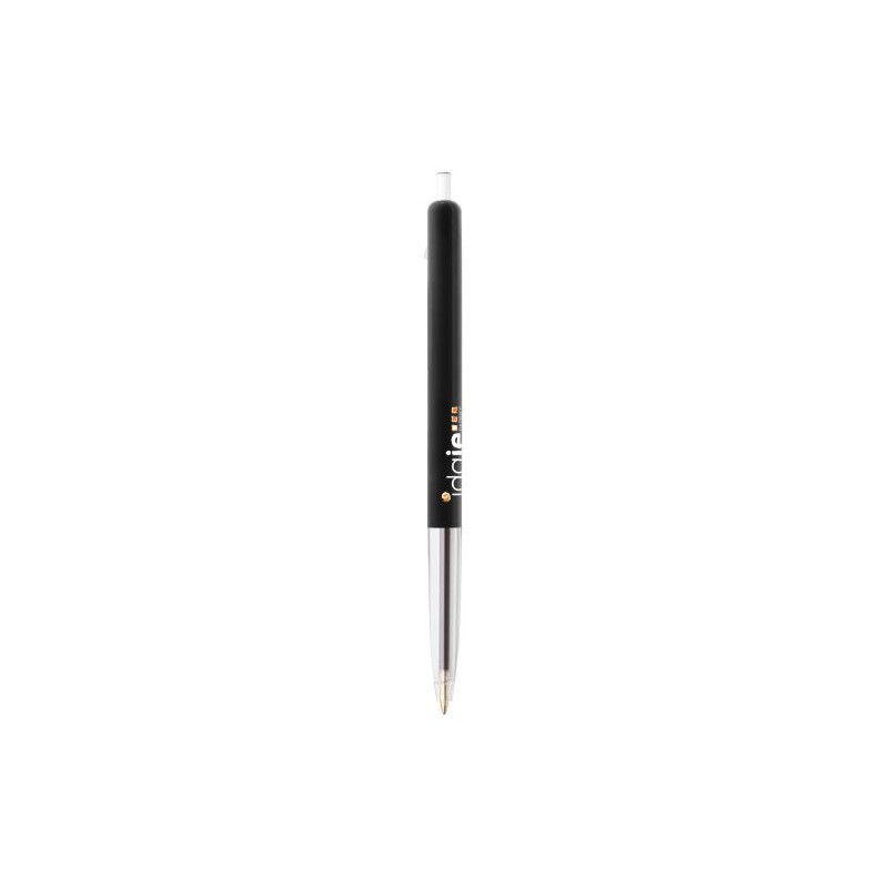 Stylo Rétractable Éco-responsable Personnalisé M10® Clic BIC® Matières : plastique Couleurs : blanc marquage laser ultra précis
