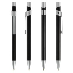 Stylo Bille Métal Pro Personnalisable BIC® Matières : métal Couleurs : noir 2