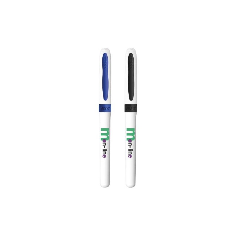 Marqueur Permanent Personnalisé BIC® Mark-it Matières : plastique Couleurs : blanc