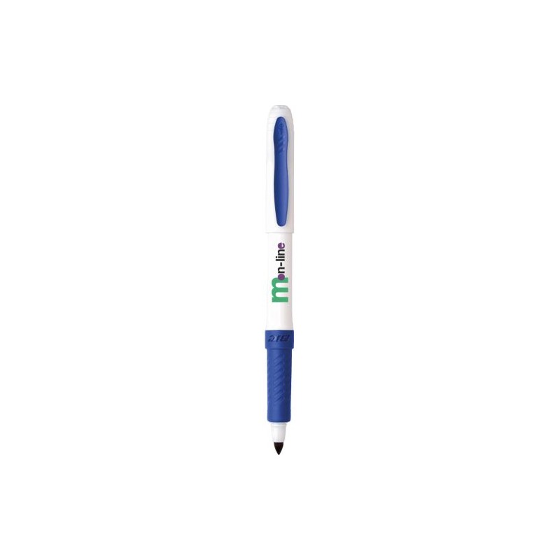 Marqueur Permanent Personnalisé BIC® Mark-it Matières : plastique Couleurs : blanc personnalisation rapide en France