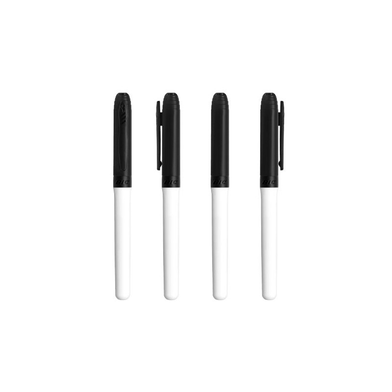 Marqueur Effaçable Précis et Confortable Grip Éco-responsable BIC® Velleda® Matières : plastique Couleurs : blanc impression hau