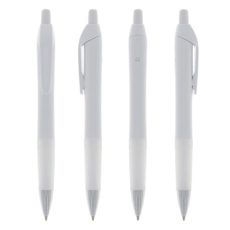 Marqueur Permanent Éco-responsable Ecolutions® Intensity® Gel Clic BIC® Matières : plastique Couleurs : blanc personnalisable av