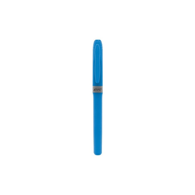 Surligneur Grip Éco-responsable BIC® Brite Liner® Matières : plastique Couleurs : bleu ciel personnalisation sur mesure