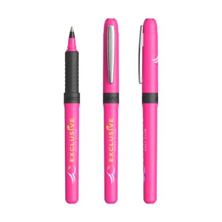 Surligneur Personnalisé Éco-responsable de Qualité BIC® Brite Liner® Grip Pas Cher Matières : plastique Couleurs : chromé cadeau