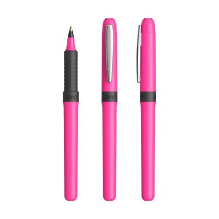 Surligneur Personnalisé Éco-responsable de Qualité BIC® Brite Liner® Grip Pas Cher Matières : plastique Couleurs : chromé goodie