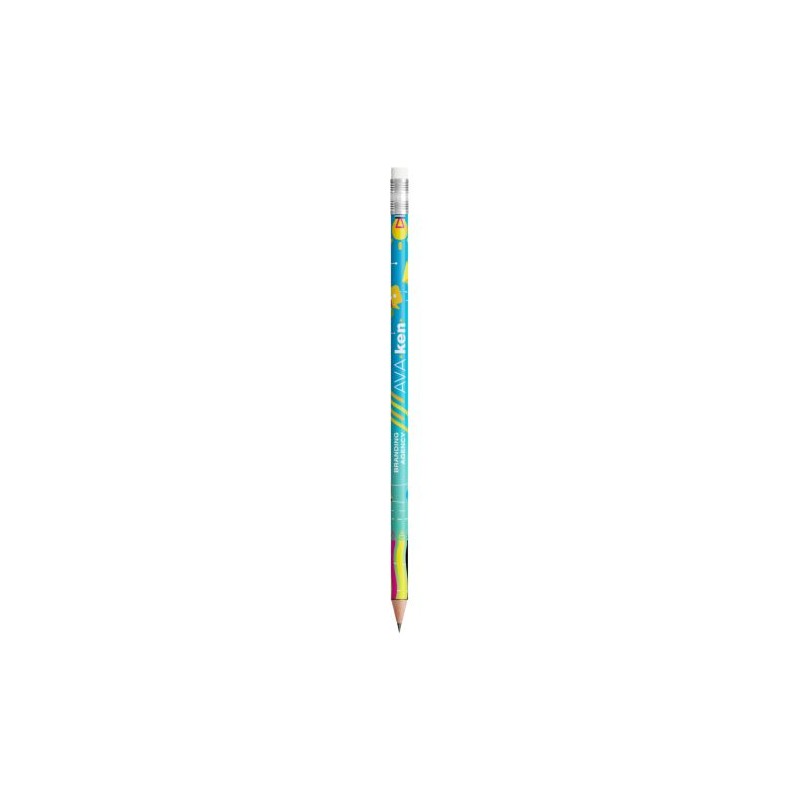 Stylo publicitaire personnalisable BIC® Grip Roller - Ecolutions® Classic crayon Matières : plastique Couleurs : noir