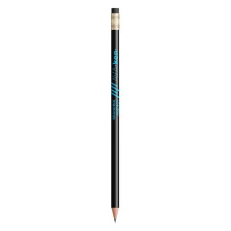 Stylo publicitaire personnalisable BIC® Grip Roller - Ecolutions® Classic crayon Matières : plastique Couleurs : noir goodies pu