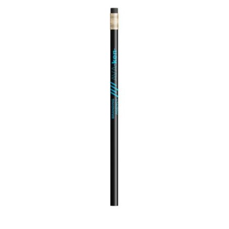 Stylo publicitaire personnalisable BIC® Grip Roller - Ecolutions® Classic crayon Matières : plastique Couleurs : noir impression