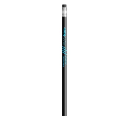Stylo publicitaire personnalisable BIC® Grip Roller - Ecolutions® Classic crayon Matières : plastique Couleurs : noir impression