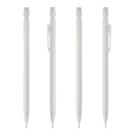 Crayon porte-mine  personnalisable BIC® Matic® Matières : plastique Couleurs : blanc cadeau collaborateur premium