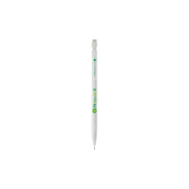 Crayon porte-mine  personnalisable BIC® Matic® Matières : plastique Couleurs : blanc impression logo haute qualité