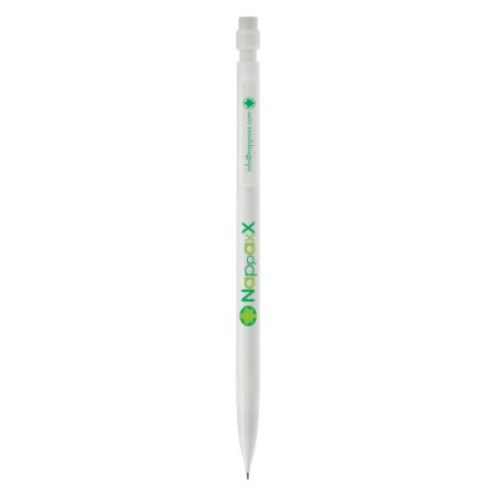Crayon porte-mine  personnalisable BIC® Matic® Matières : plastique Couleurs : blanc impression logo haute qualité