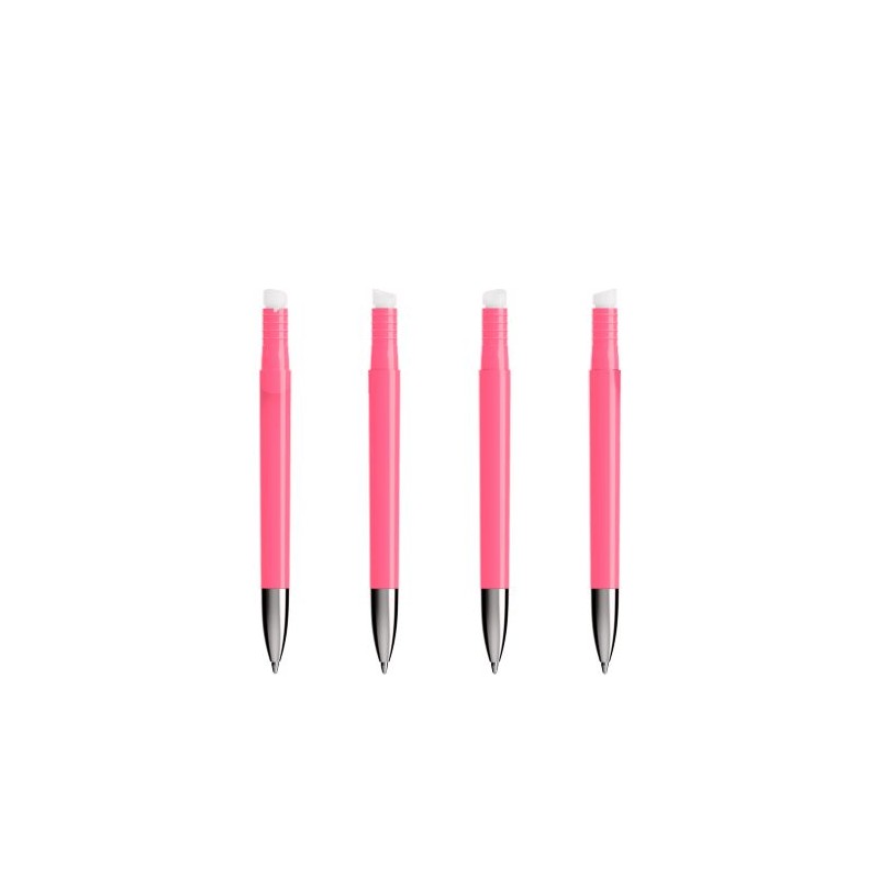 Stylo Écriture Personnalisé BIC® Wide Body™ Matières : métal Couleurs : rose fluo objet promo petit budget